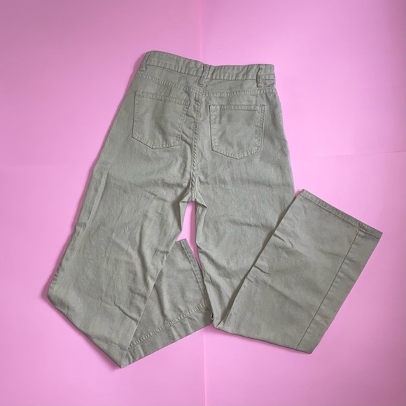 Relaxed fit jeans in cream 🤍🤎 - Picture 3 of 3